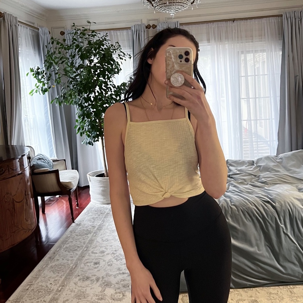 Garage crop top